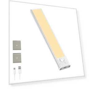 Светодиодная лампа с датчиком движения для помещений, перезаряжаемая — Сенсорные лампы, ZHOUMIN