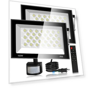 Прожектор с датчиком движения и пультом дистанционного управления — Прожекторы и охранное освещение, Trendy Japanese products