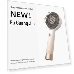Умная массажная расческа для головы — Массажеры для кожи головы, Breo