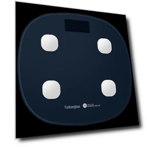 Умные весы для измерения жира в организме и частоты сердечных сокращений — Весы для контроля веса, YunKangbao