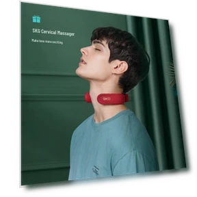 Умный электрический импульсный массажер для шеи — Миостимуляторы, SKG