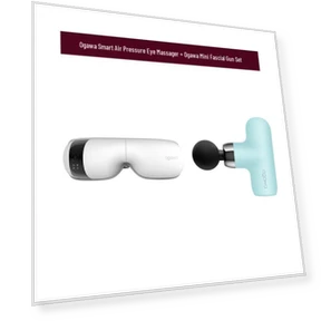 Умный массажер для глаз и мини-пистолет для массажа — Массажеры для спины, Ogawa