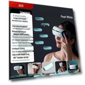 Умный массажер для глаз с подогревом и воздушной подушкой — Подушки, AUX