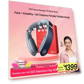 Складной массажер для шеи — Массажеры для спины, SKG