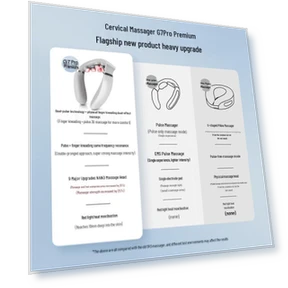 Складной массажер для шеи с пульсацией — Массажеры для спины, SKG
