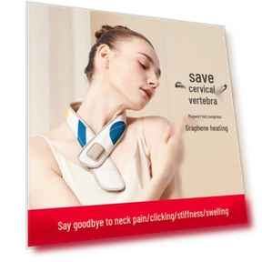 Умный массажер для шеи с графеновым нагревом — Греющие пластыри и обертывания, CLORIS