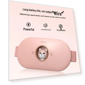 Умный согревающий пояс и массажер для облегчения менструальной боли — Грелки и согревающие подушки, MINISO