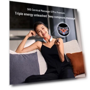 Умный массажер для шеи — Средства для реабилитации и терапии, SKG
