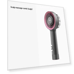 Умная массажная расческа для кожи головы — Массажеры для кожи головы, Breo