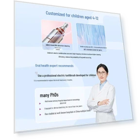 Умная электрическая зубная щетка с ультразвуком — Звуковые зубные щетки, Shuke