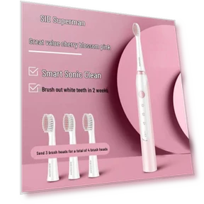Умная электрическая зубная щетка — Сменные насадки для зубных щеток, SID