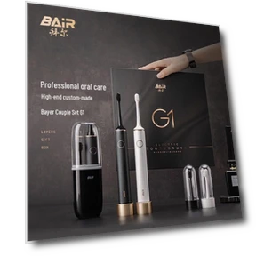Умная звуковая электрическая зубная щётка — Вращающиеся, BAIR