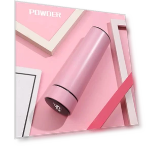 Умная чашка с дисплеем температуры — Подогреватели напитков, TOP-MALL-001