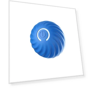 Автоматическая движущаяся игрушка для собак, мяч, умный USB, прыгающий, вращающийся, интерактивный, жевательный мяч для... — Автоматические пусковые устройства для мячей, Clock-Mall