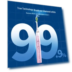 Умная электрическая зубная щётка с технологией Sonic — Звуковые зубные щетки, Philips