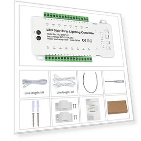 Контроллер освещения лестницы — Светильники для ступеней, CanvasHue