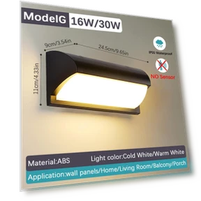 Настенный светильник с датчиком движения — Прожекторы и охранное освещение, Super shoes Mall