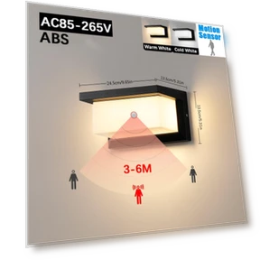 Наружный светодиодный светильник с датчиком движения — Прожекторы и охранное освещение, Super shoes Mall