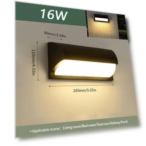 Наружный настенный светильник с датчиком движения — Настенные светильники, Super shoes Mall