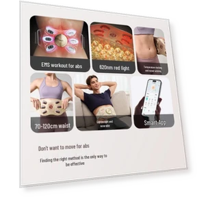 Умный массажный пояс для живота — Массажеры для спины, SKG