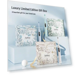 Умная электрическая зубная щётка с цифровым дисплеем — Звуковые зубные щетки, Apiyoo