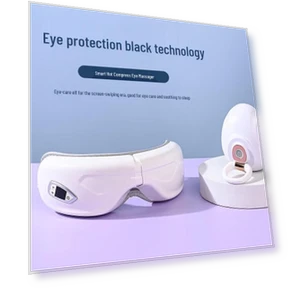 Умный массажер для глаз с подогревом и вибрацией — Роллеры и ручки, Enlluean
