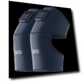 Умный массажер для коленей с подогревом — Греющие пластыри и обертывания, SKG