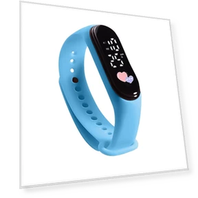 Детские умные часы с LED-дисплеем и водонепроницаемым браслетом — Умные часы, Adult Products MALL