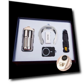 Умный массажер для шеи 4-предметный набор — Массажеры для спины, Zhi Mei Huan Qiu