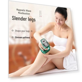 Умный массажер Гуа Ша с отрицательным давлением и ЖК-дисплеем — Роллеры и ручки, AUX