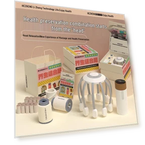 Умный массажер для кожи головы в форме осьминога — Массажеры для кожи головы, Hezheng