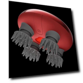 Умный портативный массажер для головы влажный и сухой — Массажеры для спины, Ogawa