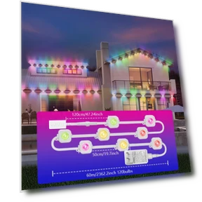 Умные светодиодные гирлянды для улицы — Гирлянды для дома, Build My Home
