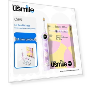 Умная звуковая электрическая зубная щётка для детей — Электрические зубные щетки для детей, usmile
