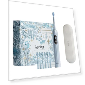 Умная звуковая электрическая зубная щетка с цифровым дисплеем — Вращающиеся, Apiyoo