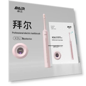 Умная электрическая зубная щетка для взрослых — Вращающиеся, Byer