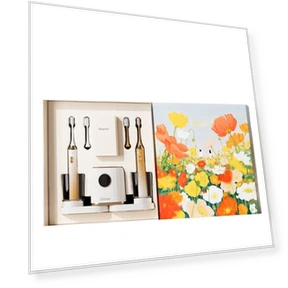 Умная электрическая зубная щетка с ультразвуковой технологией — Сменные насадки для зубных щеток, Ebonee