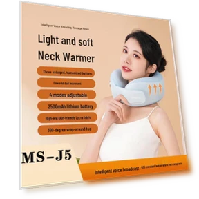 Умная массажная подушка с голосовым управлением — Массажеры для спины, Misida