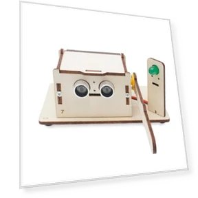 Умная индукционная калитка с ультразвуковым управлением для научных проектов — Раннее обучение, TinyJoy