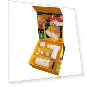 Набор для здоровья с массажером для фасций и умной термокружкой — Массажеры для спины, Hezheng