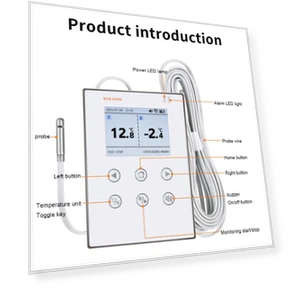 WiFi термометр-гигрометр с удаленным управлением через приложение — Комнатные термометры, Super shoes Mall
