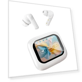 Беспроводные наушники с шумоподавлением и сенсорным дисплеем — Внутриканальные наушники, Qianxiu