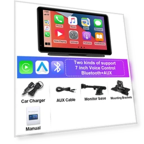 Автомобильный радиоприемник с беспроводной CarPlay и Android Auto — Автомагнитолы, Auto Accessories Home