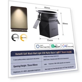 Антибликовые светильники для холмов с подключением к умному прожектору — Точечные светильники, Mijia