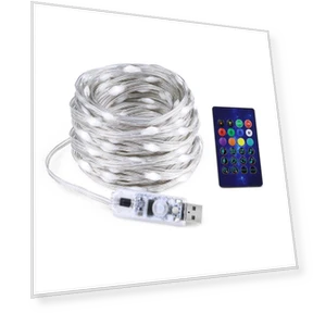 Умная светодиодная гирлянда с Bluetooth-управлением — Ёлки, AIMINGTE