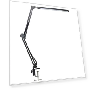 Складная светодиодная лампа для чтения с алюминиевым абажуром — Книжные лампы, MirthMuse