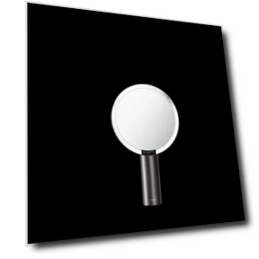 Умное настольное зеркало для макияжа с HD-подсветкой — Ручные, AMIRO