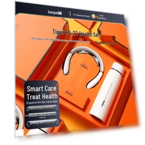 Набор для здоровья: массажер для шеи и умный термос — Массажные масла и лосьоны, BAOPAI