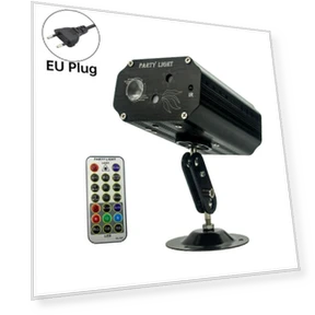 Лазерная и светодиодная вечеринка свет с датчиком звука — Черные светильники, CrimsonClay