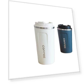 Изолированная кофейная кружка с умным дисплеем температуры и откидной крышкой — Подогреватели напитков, Value Vault